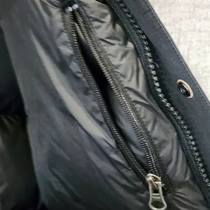 [SOLD OUT] 노스페이스 블랙 후드 패딩 자켓 100 L