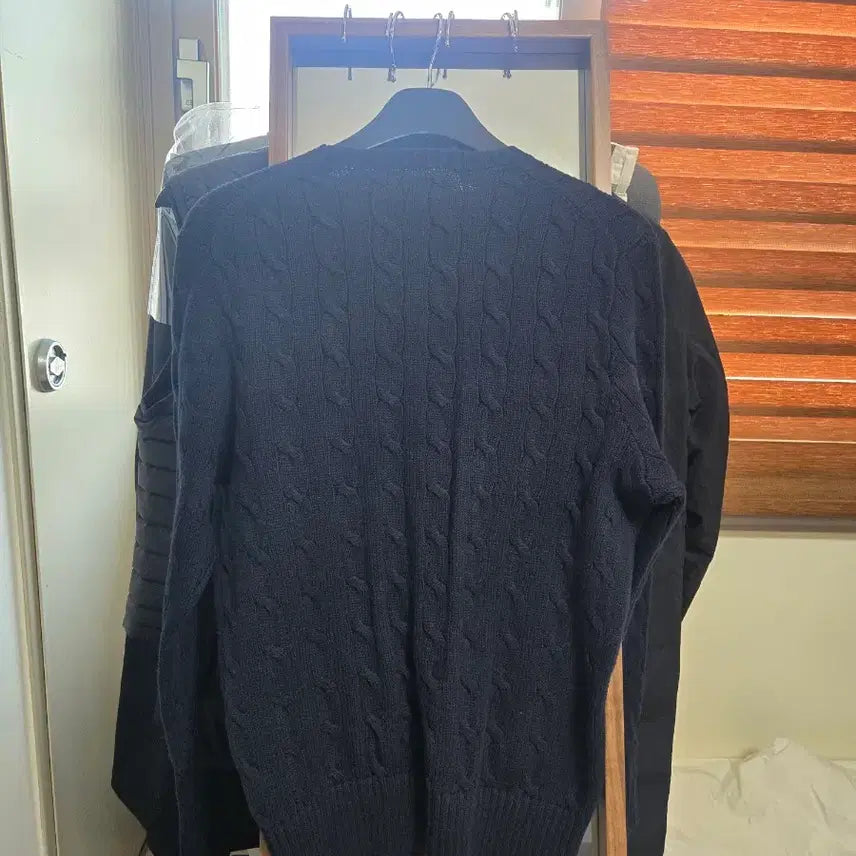 [BUNJANG] Ralph Lauren Classic Fit Cable Knit Cotton Sweater / 퓰로 랄프로렌 클래식 핏 케이블 니트 코튼 스웨터