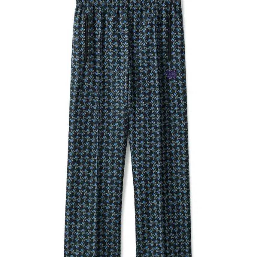 [BUNJANG] Needles x Studious Poly Jacquard Track Pants Flower Pattern / 니들스 x studious 폴리 자쿼드 트랙팬츠 플라워패턴