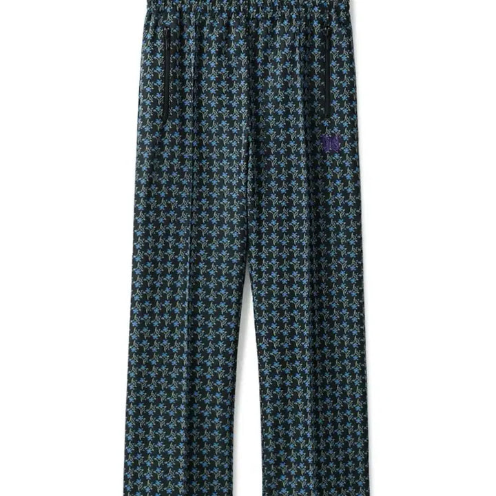 [BUNJANG] Needles x Studious Poly Jacquard Track Pants Flower Pattern / 니들스 x studious 폴리 자쿼드 트랙팬츠 플라워패턴
