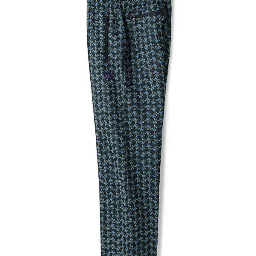 [BUNJANG] Needles x Studious Poly Jacquard Track Pants Flower Pattern / 니들스 x studious 폴리 자쿼드 트랙팬츠 플라워패턴