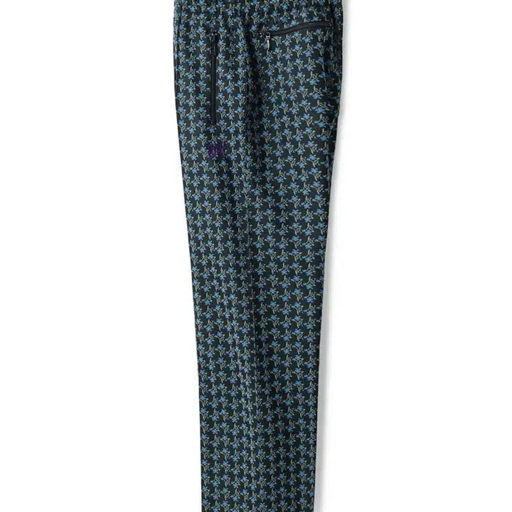 [BUNJANG] Needles x Studious Poly Jacquard Track Pants Flower Pattern / 니들스 x studious 폴리 자쿼드 트랙팬츠 플라워패턴