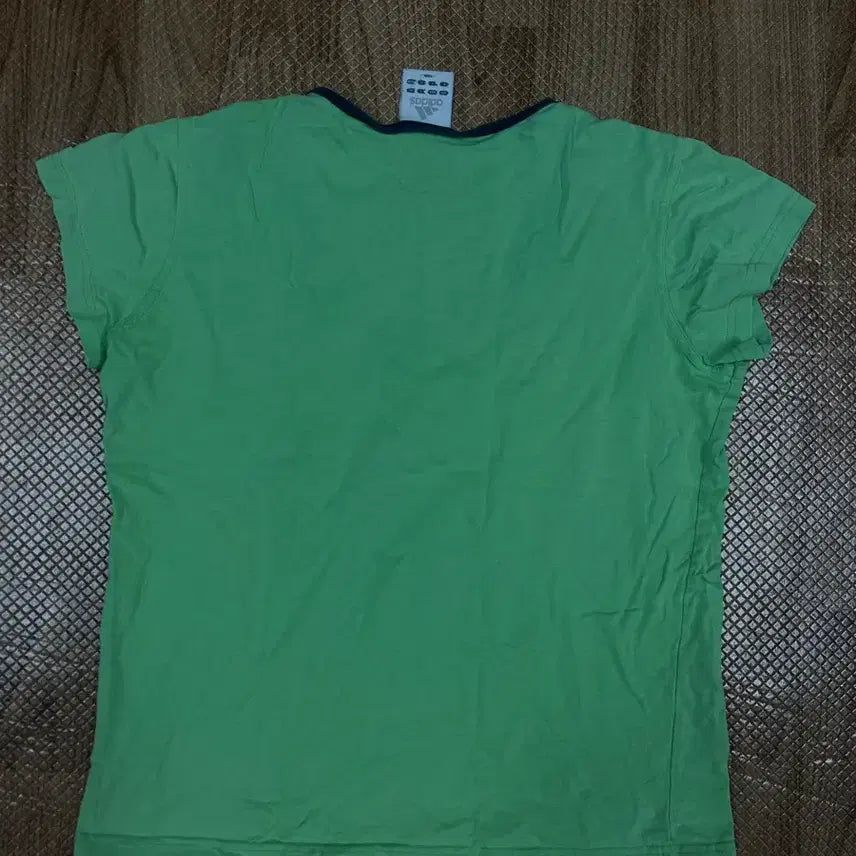 [BUNJANG] Adidas Green Short Sleeve T-shirt / 아디다스 그린 반팔 티셔츠