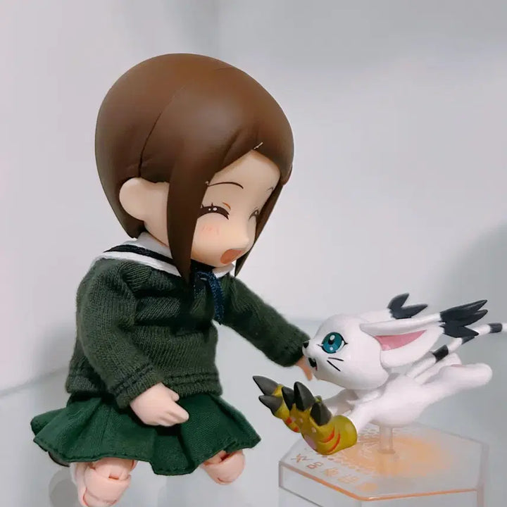 [BUNJANG] Digimon Hikari Yagami Nendoroid Figure - Digivolving Spirits Collection / 디지몬 히카리 오비츠 피규어 넨도 디지코레 나리 신나리 카페
