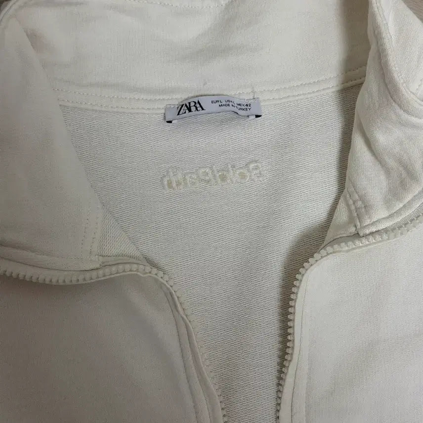 [BUNJANG] ZARA Half-Zip Short-Sleeve T-Shirt XL / 자라 하프집업 반팔 티셔츠 XL
