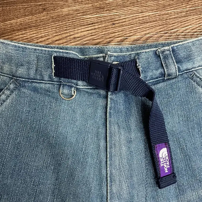[BUNJANG] The North Face Purple Label Denim Shorts / 노스페이스 퍼플라벨 데님 쇼츠 하프 팬츠