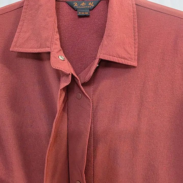 [BUNJANG] Cho Sun Hee Brown Long Jacket 100 / 조순희여성봄가을(간절기)브라운 롱자켓 100