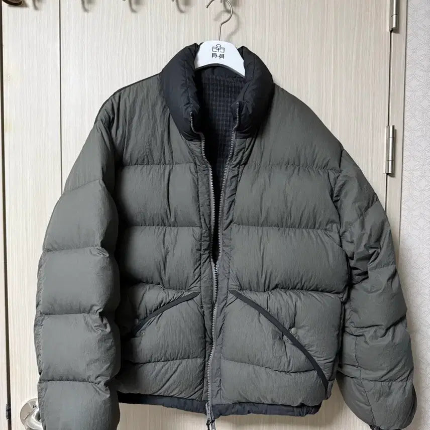 [BUNJANG] Poleriter 25FW Reversible Puffer Sage / [3]폴리테루 25fw 리버서블시블 푸퍼 세이지