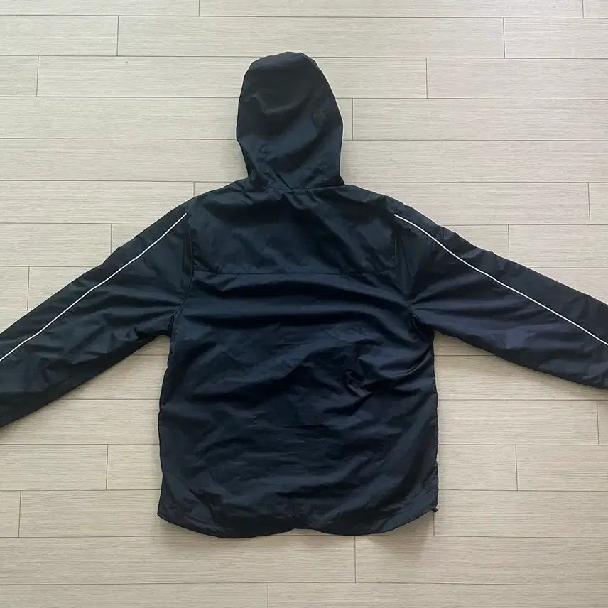 [BUNJANG] Nike SHOx Black Hoodie Windbreaker / 나이키 SHOx 블랙 후드 바람막이