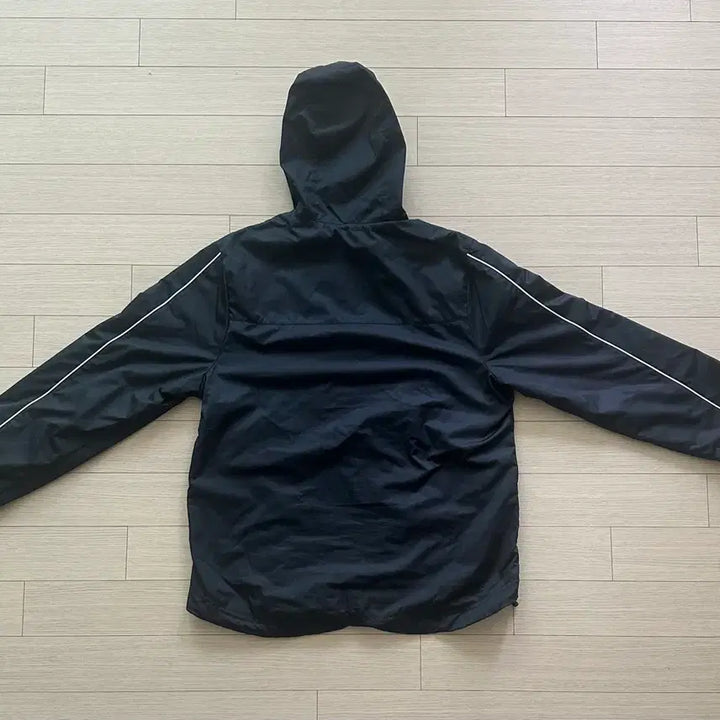[BUNJANG] Nike SHOx Black Hoodie Windbreaker / 나이키 SHOx 블랙 후드 바람막이