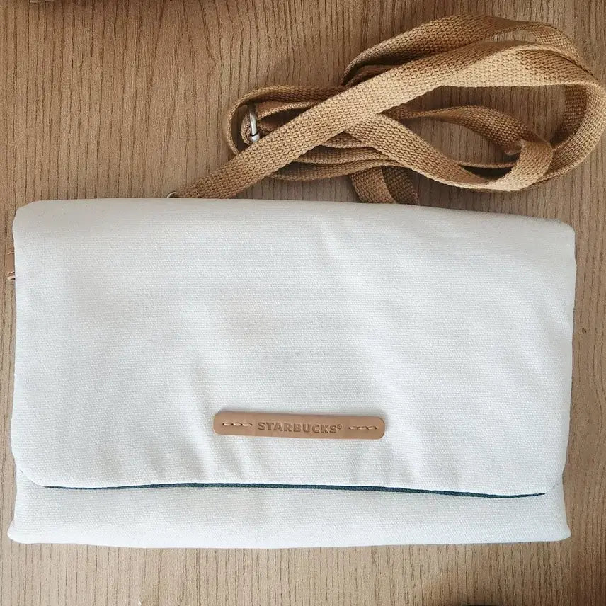 [BUNJANG] Starbucks x LOWROUND Canvas Crossbody Bag / 스타벅스 로우로우 크로스백