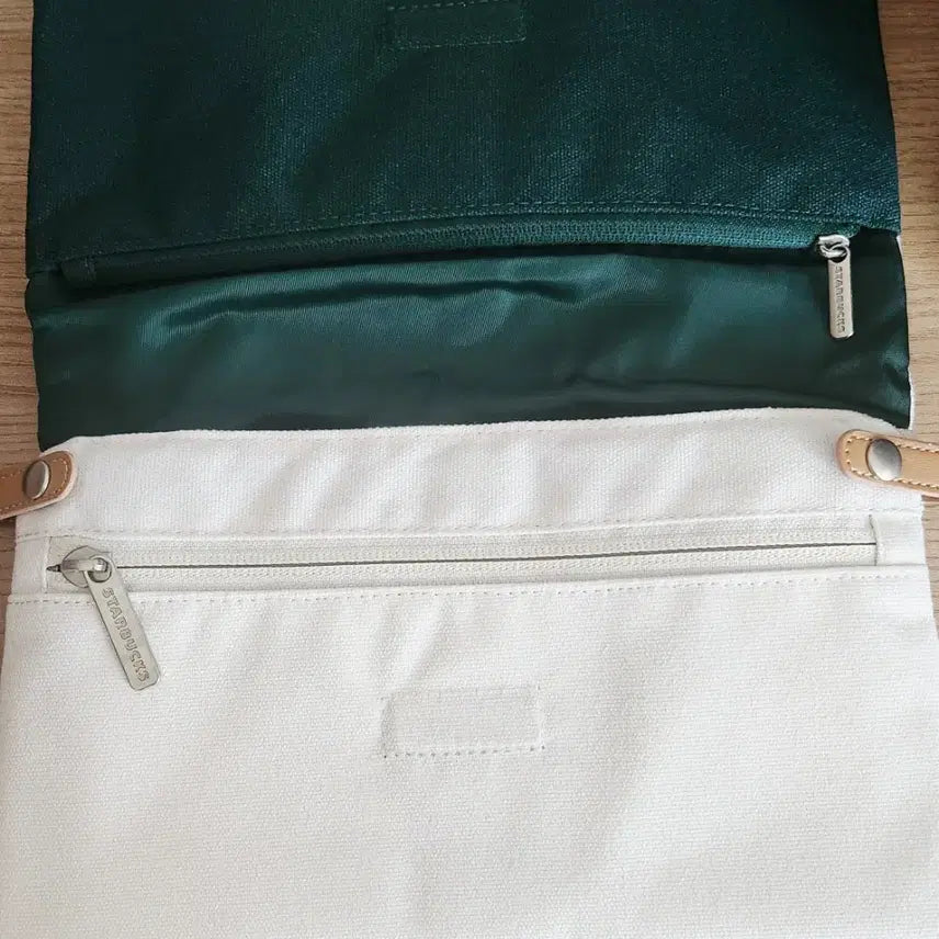 [BUNJANG] Starbucks x LOWROUND Canvas Crossbody Bag / 스타벅스 로우로우 크로스백