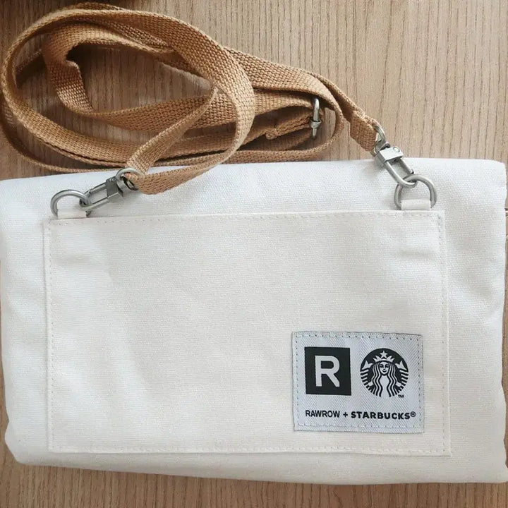 [BUNJANG] Starbucks x LOWROUND Canvas Crossbody Bag / 스타벅스 로우로우 크로스백