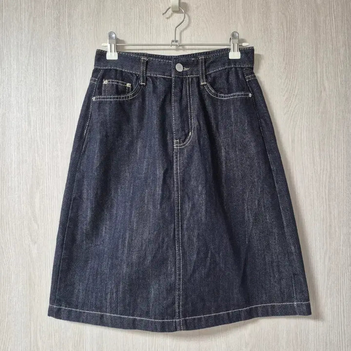 [BUNJANG] Fromheadtotoe Denim Midi Skirt / 프롬헤드투토 데님 미디 스커트