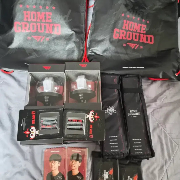 [BUNJANG] T1 Home Ground Goods Set (Unsealed) / T1 홈그라운드 굿즈 세트 (가방 응원봉 등)