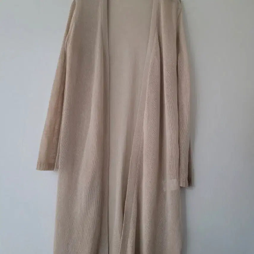 [BUNJANG] On&amp;On Long Cardigan Beige / [on&amp;on] 롱 가디건 베이지