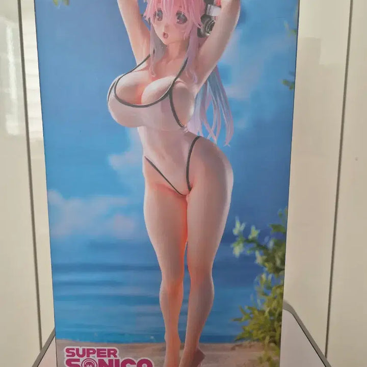 [BUNJANG] Dreamtech Super Sonico White Swimsuit Figure / 드림테크 슈퍼소니코 하얀수영복 피규어 판매