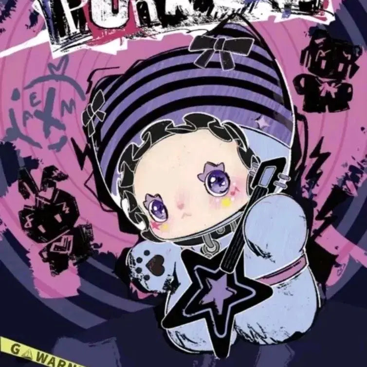 [BUNJANG] Lovely Emma Punk Series Keyring / 러블리엠마 펑크시리즈 키링