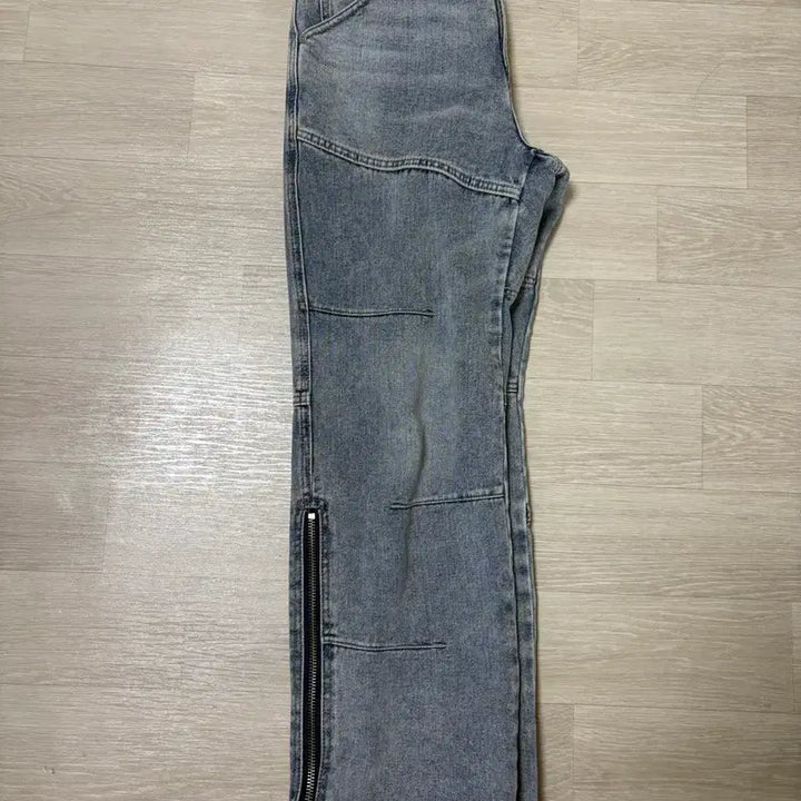 [BUNJANG] Andersson Bell Wide Zipper Leg Jeans / 앤더슨벨 와이드 지퍼 레그진