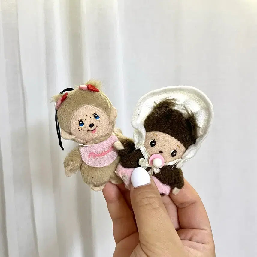 [BUNJANG] Lipton x Monchhichi Babycici Collaboration Bundle Set / 일괄) 고전 미니 몬치치 LiptonX몬치치 베비치치 콜라보