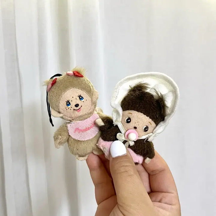 [BUNJANG] Lipton x Monchhichi Babycici Collaboration Bundle Set / 일괄) 고전 미니 몬치치 LiptonX몬치치 베비치치 콜라보
