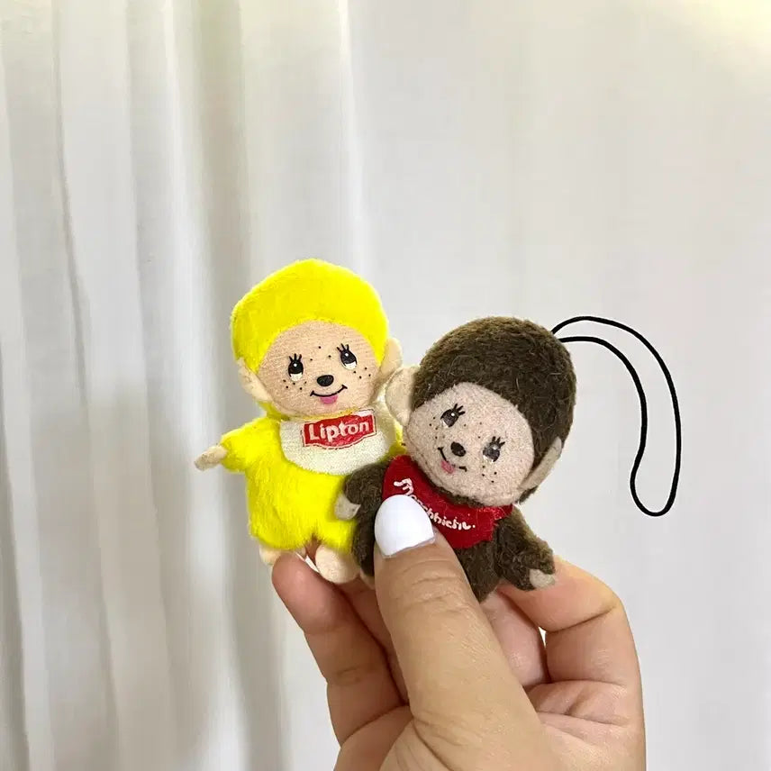 [BUNJANG] Lipton x Monchhichi Babycici Collaboration Bundle Set / 일괄) 고전 미니 몬치치 LiptonX몬치치 베비치치 콜라보