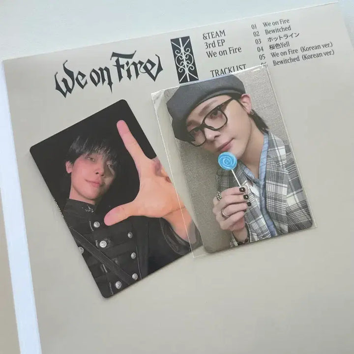 [BUNJANG] We On Fan Nicholas Early Bird Photocard Bundle Set / 위온파 니콜라스 얼리버드 포카 일괄 양도