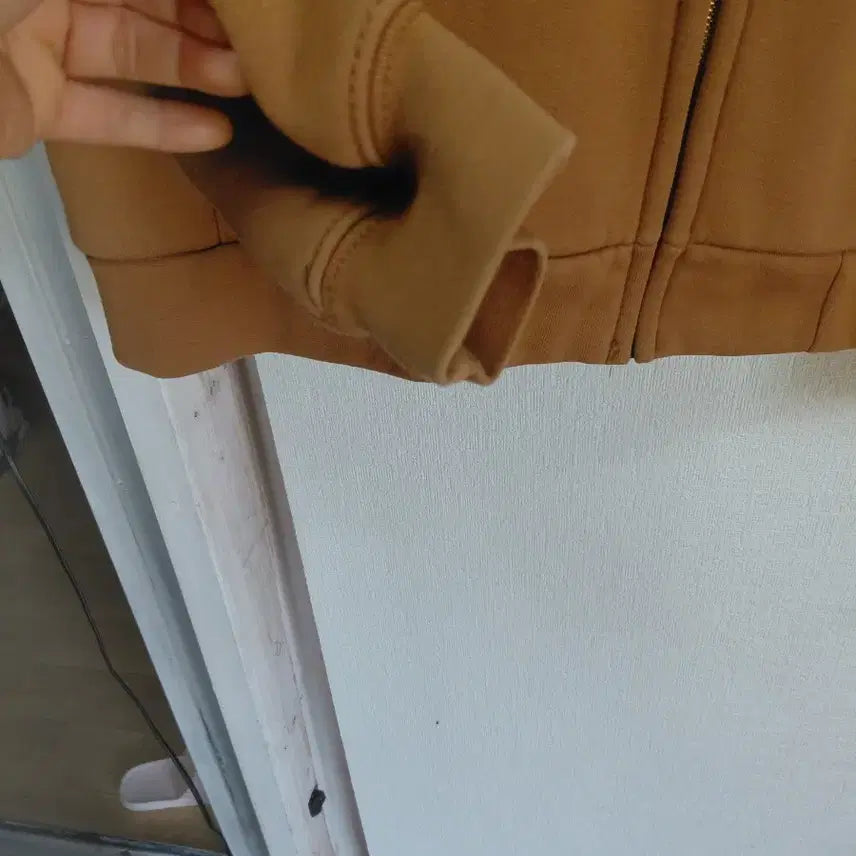 [BUNJANG] Carhartt Hooded Zip-Up Sweatshirt Beige XL / 칼하트후드집업xL 105?