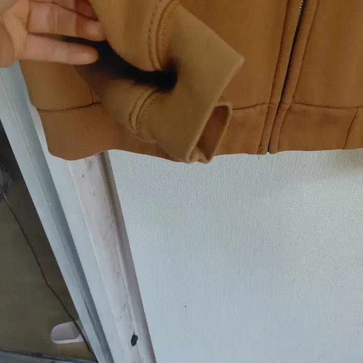 [BUNJANG] Carhartt Hooded Zip-Up Sweatshirt Beige XL / 칼하트후드집업xL 105?