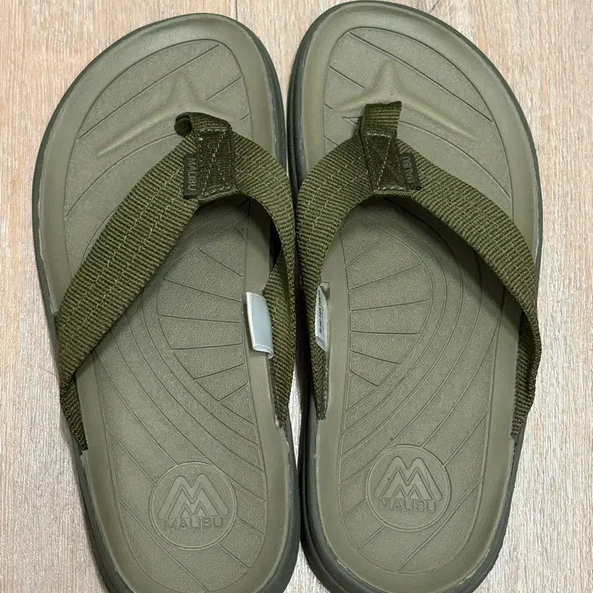 [BUNJANG] Malibu Sandals Surfrider Olive Sandals / 말리부 샌들 서퍼라이더 올리브