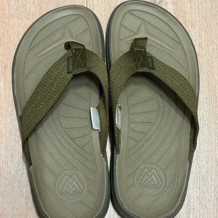 [BUNJANG] Malibu Sandals Surfrider Olive Sandals / 말리부 샌들 서퍼라이더 올리브