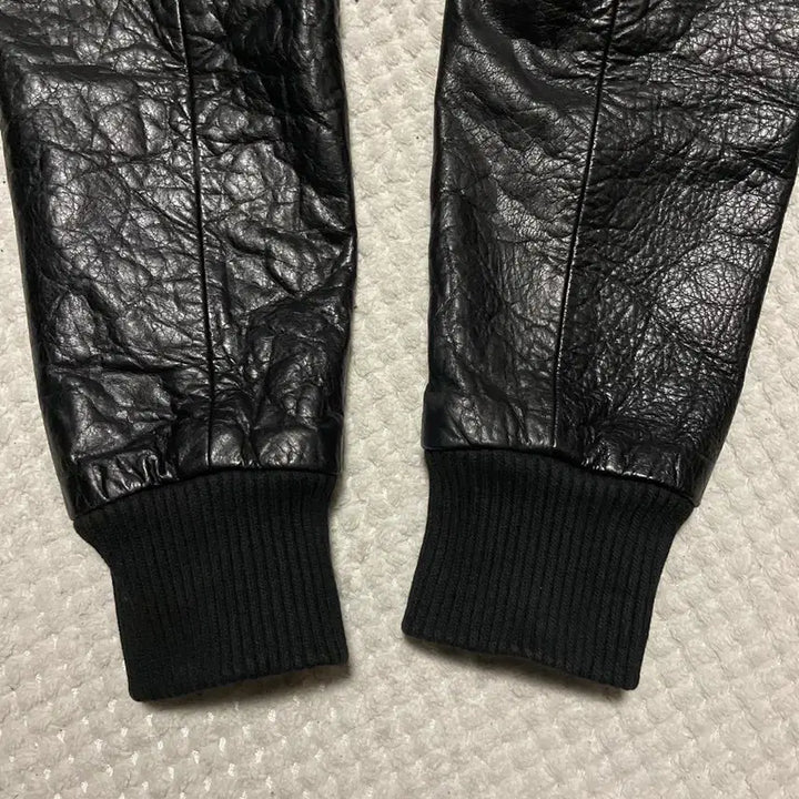 [BUNJANG] ZARA Western Cowhide Leather Jacket / [M] ZARA 자라 웨스턴 무드 카우하이드 버팔로 소가죽 레더 자켓