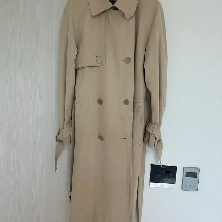 [BUNJANG] 2nd Floor Beige Trench Coat / 세컨플로어(2nd floor) 베이지 트렌치코트