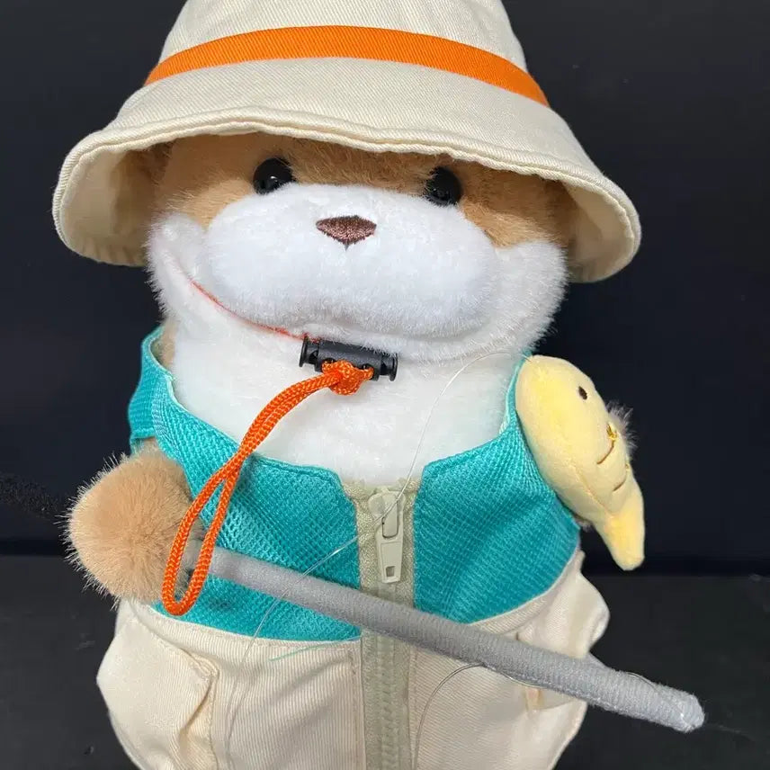 [BUNJANG] Woosoo Woosoo Fishing Version Medium Plush Doll 29cm / 우소우소짱 인형 우소우소낚시버전 중형인형 29cm