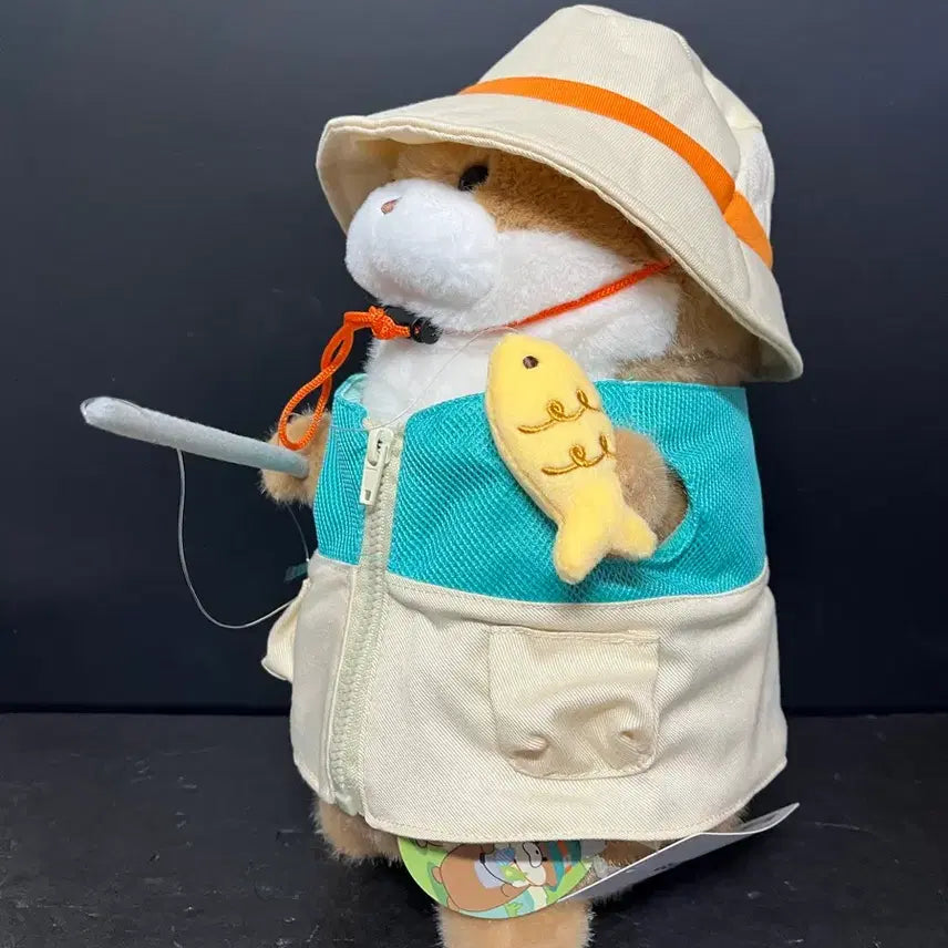 [BUNJANG] Woosoo Woosoo Fishing Version Medium Plush Doll 29cm / 우소우소짱 인형 우소우소낚시버전 중형인형 29cm