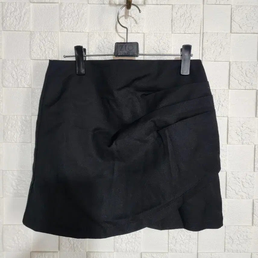 [BUNJANG] Black Wrap Skirt / 블랙 랩 스커트 새제품