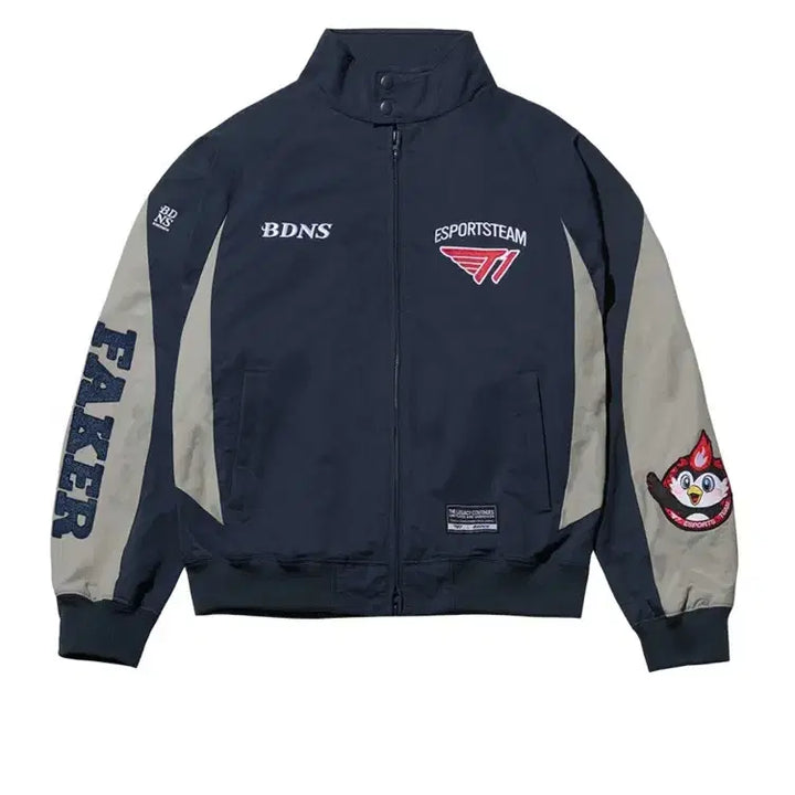 [BUNJANG] T1 Doran Navy Jacket M / 급처) 빠더너스 T1 티원 도란 네이비 자켓 M
