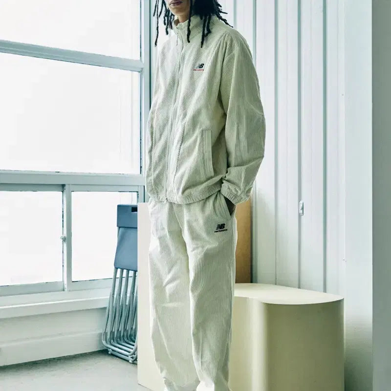 [BUNJANG] New Balance Corduroy Track Set - XL / XL) 뉴발란스 코듀로이 트랙 셋업