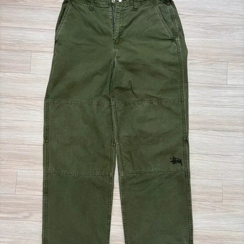 [BUNJANG] Stussy Field Ripstop Pants Olive / 스투시 필드 립스탑 팬츠 30 올리브