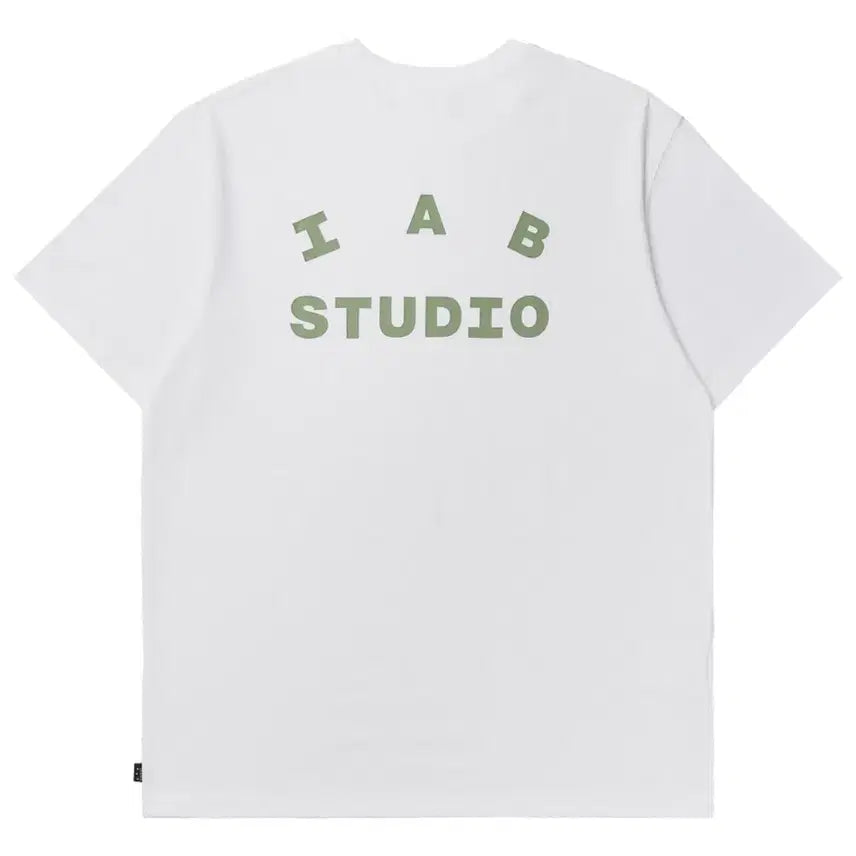 [SOLD OUT] 아이앱 스튜디오 티셔츠 화이트 라이트 그린