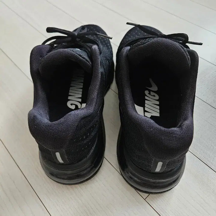 [BUNJANG] Nike Air Max 2017 All Black Sneakers / 나이키 에어 맥스 2017 올블랙 265