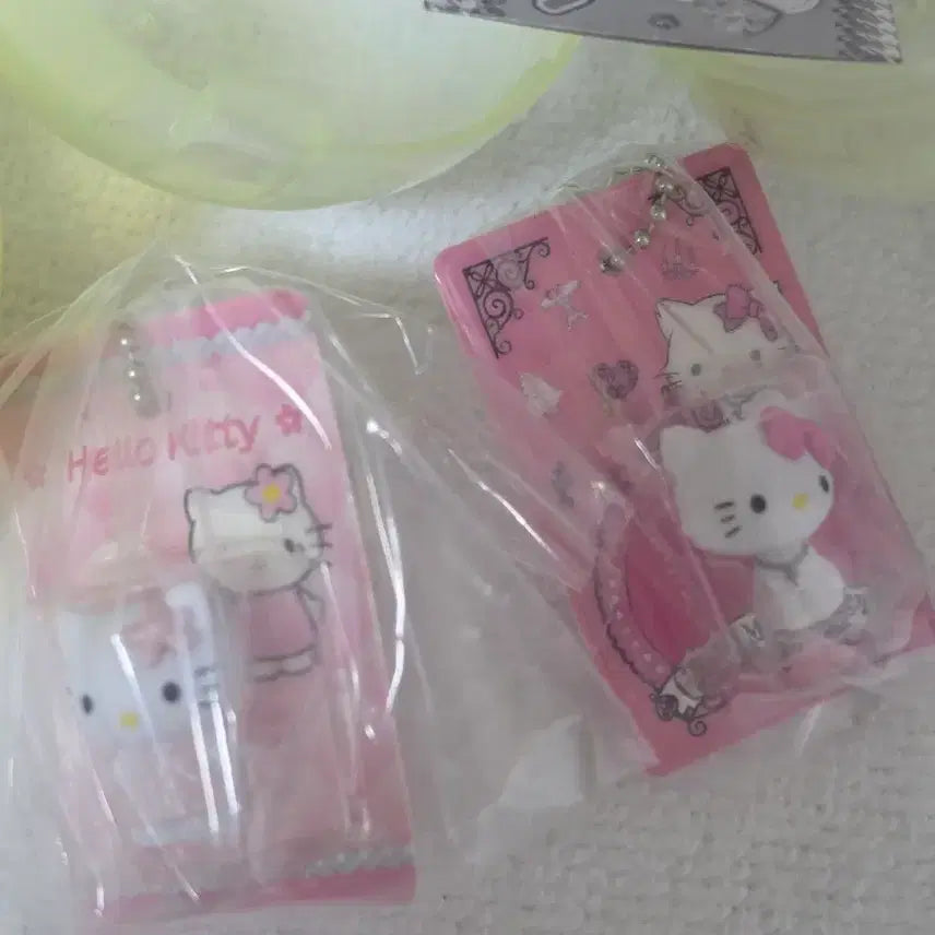 [BUNJANG] Bundle Set Hello Kitty Miniatures (Quilt, Charmmy Kitty) / 일괄 헬로키티 패키지 미니어쳐 (퀼트, 챠미 키티) 일괄