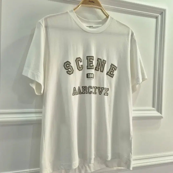 [BUNJANG] System White Short Sleeve T-Shirt / 시스템  화이트 반팔 티셔츠