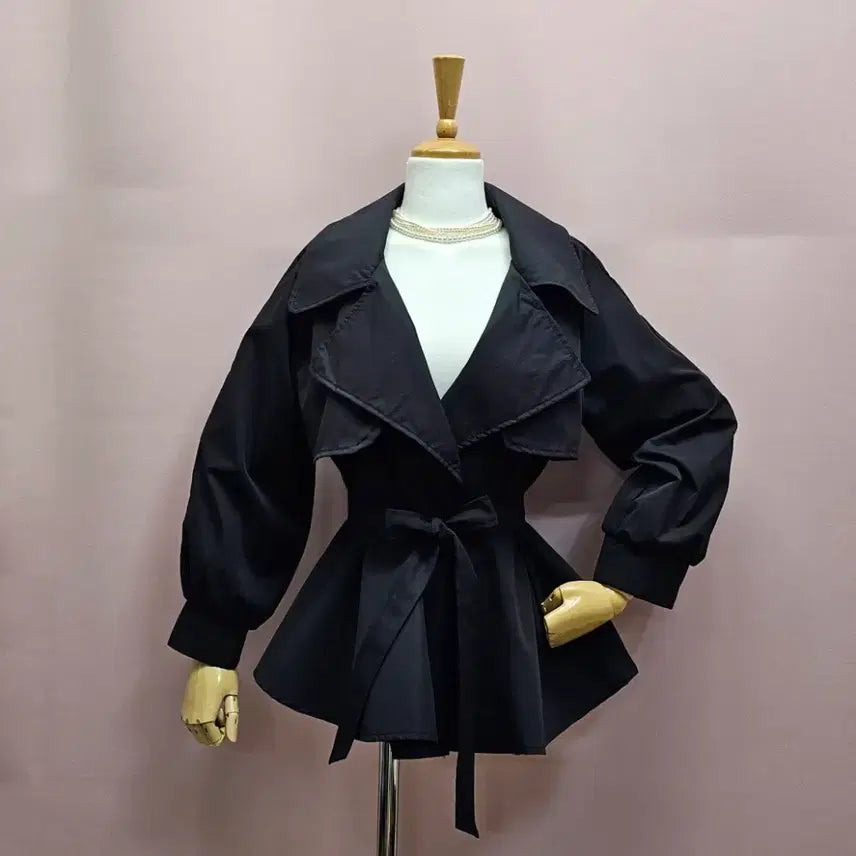 [BUNJANG] Paige Flynn Short Trench Jacket / (새상품) Paige Flynn 숏 트렌치자켓