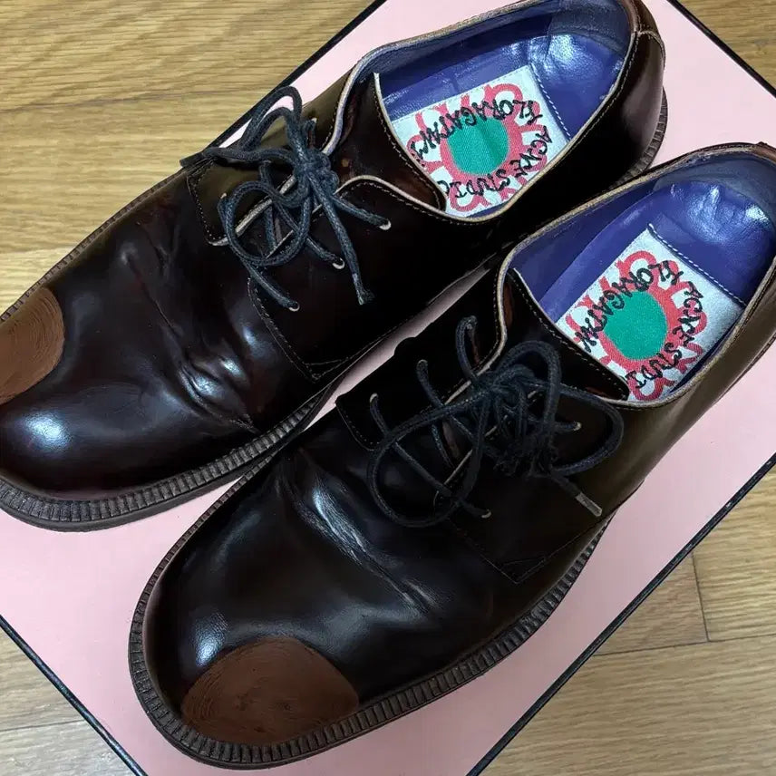 [BUNJANG] Acne Studios Leather Derby Shoes / [40] 아크네 스튜디오 레더 더비 슈즈 (브라운)
