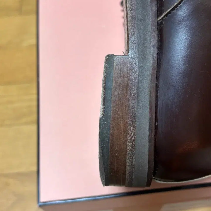 [BUNJANG] Acne Studios Leather Derby Shoes / [40] 아크네 스튜디오 레더 더비 슈즈 (브라운)