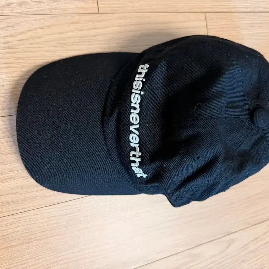 [BUNJANG] thisisneverthat Black Ball Cap / 디스이즈네버댓 블랙 볼캡