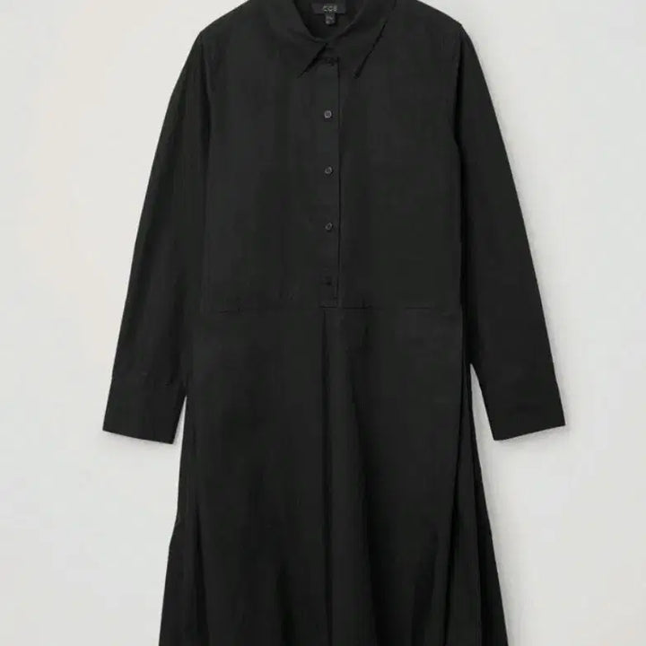[BUNJANG] COS Black Shirt Dress / COS 코스 블랙 셔츠 원피스