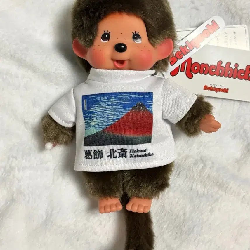 [BUNJANG] Monchhichi Fujisan Clear Weather Art Limited Edition Doll / 몬치치 후지산 클리어 웨더 아트 (일본한정)