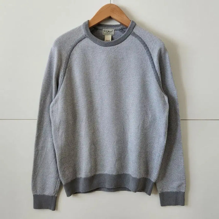 [BUNJANG] LL Bean Knit Sweater Gray M / LL Bean 엘엘빈 니트 스웨터 그레이 M